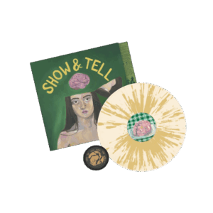 Show & Tell Cream & Mustard Splatter Vinyl - Bored At My Grandmas House