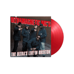 The Ultra's Live At the Brixton Academy RSD 2024 Translucent Red Heavyweight Vinyl by Ultramagnetic Mc's