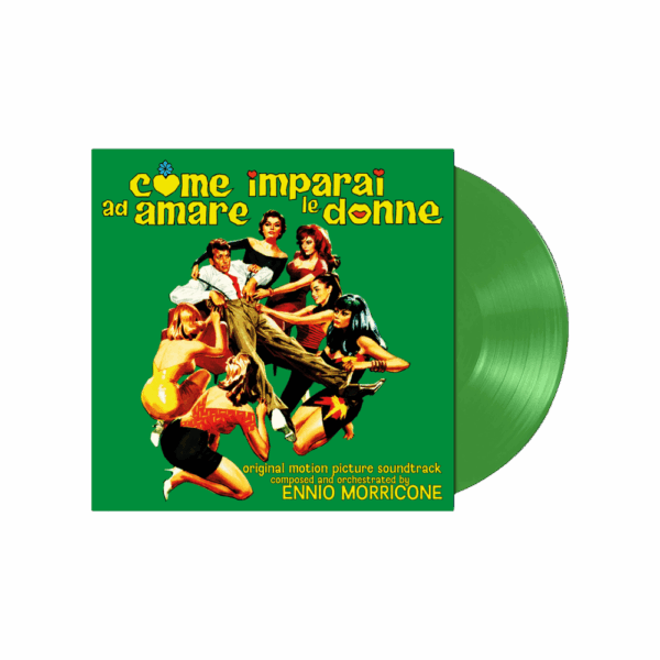 Come Imparai Ad Amare Le Donne Soundtrack RSD 2024 Transparent Green Heavyweight Vinyl - Ennio Morricone