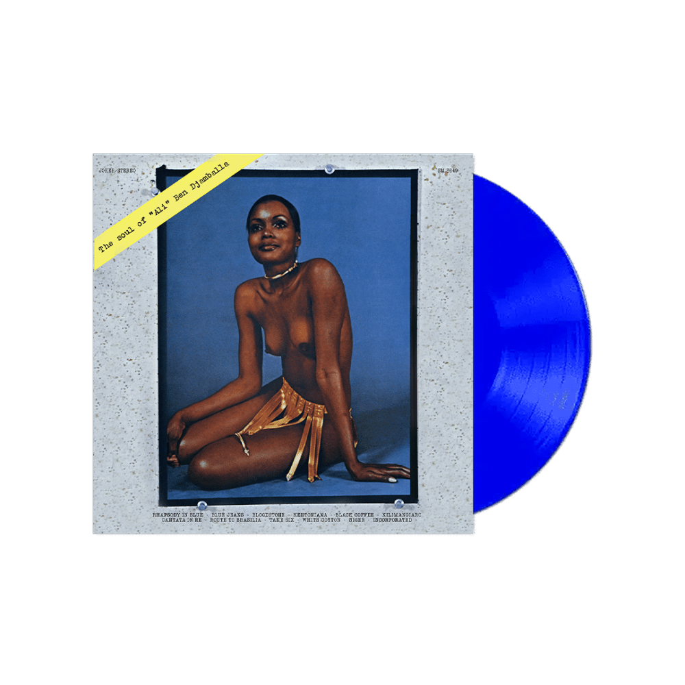 The Soul of Ali Ben Djamballa RSD 2024 Blue Heavyweight Vinyl by Alberto Baldan Bembo