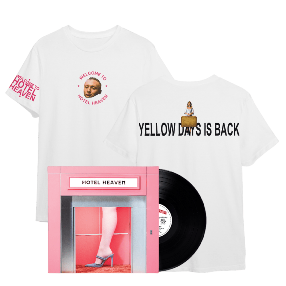 Hotel Heaven Vinyl + Welcome To Hotel Heaven T-Shirt by Yellowdays