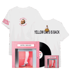 Hotel Heaven Vinyl + CD + Welcome To Hotel Heaven T-Shirt - Yellowdays