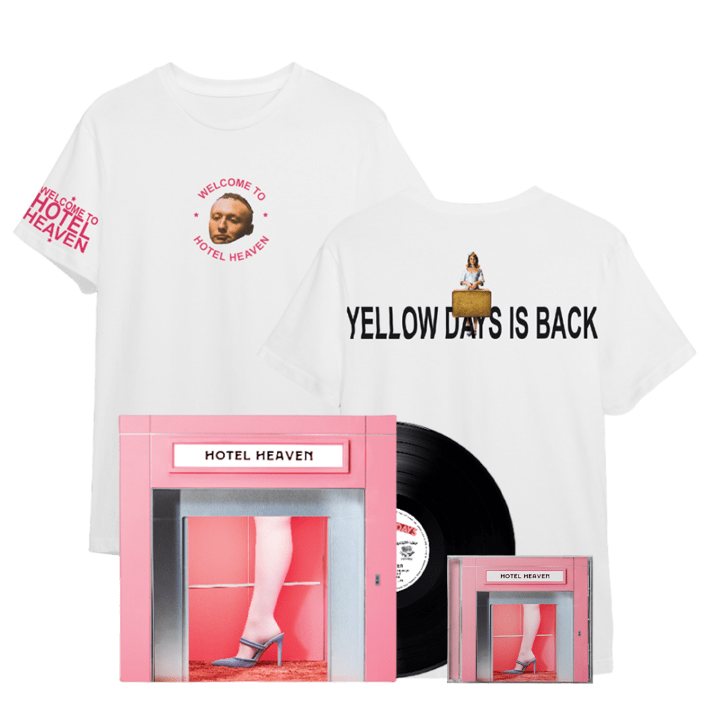 Hotel Heaven Vinyl + CD + Welcome To Hotel Heaven T-Shirt by Yellowdays