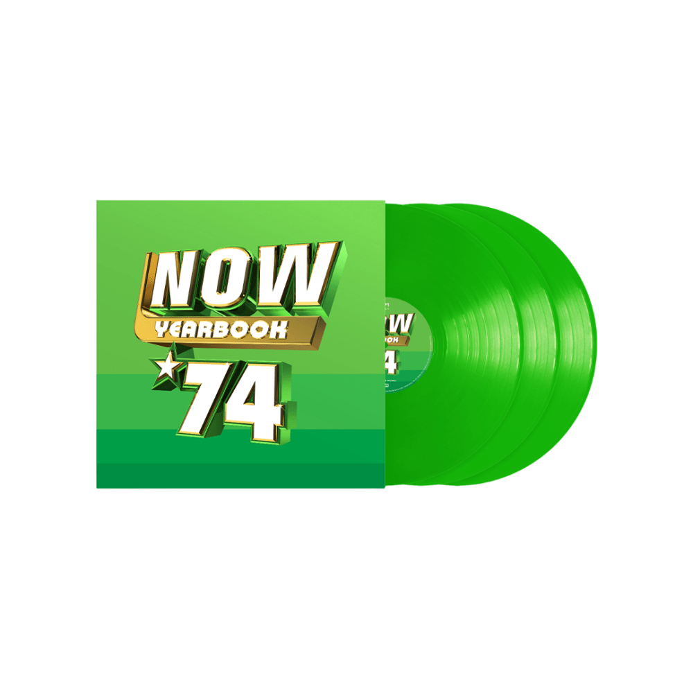 NOW Yearbook 1974 Green Triple Vinyl by Various Artists