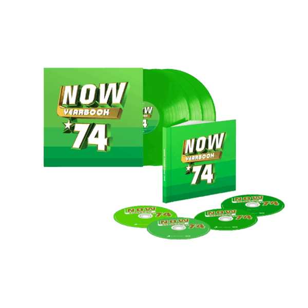 NOW Yearbook 1974 Green 3LP + Deluxe 4CD - Various Artists
