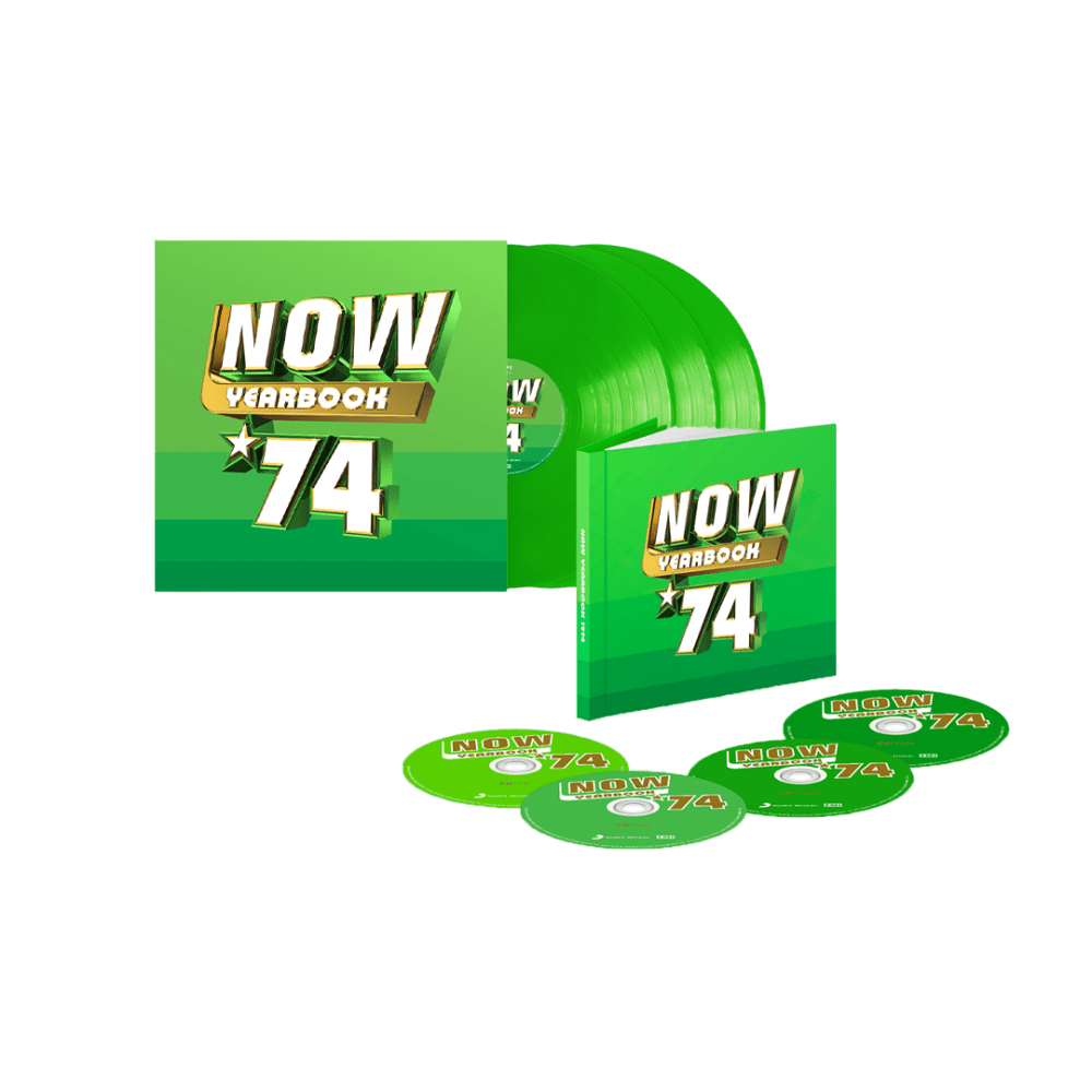 NOW Yearbook 1974 Green 3LP + Deluxe 4CD by Various Artists