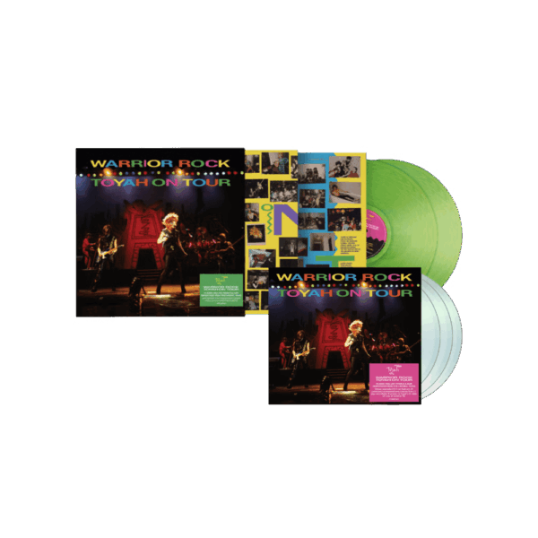 Warrior Rock - Toyah On Tour Transparent Green 2LP + 3CD - Toyah