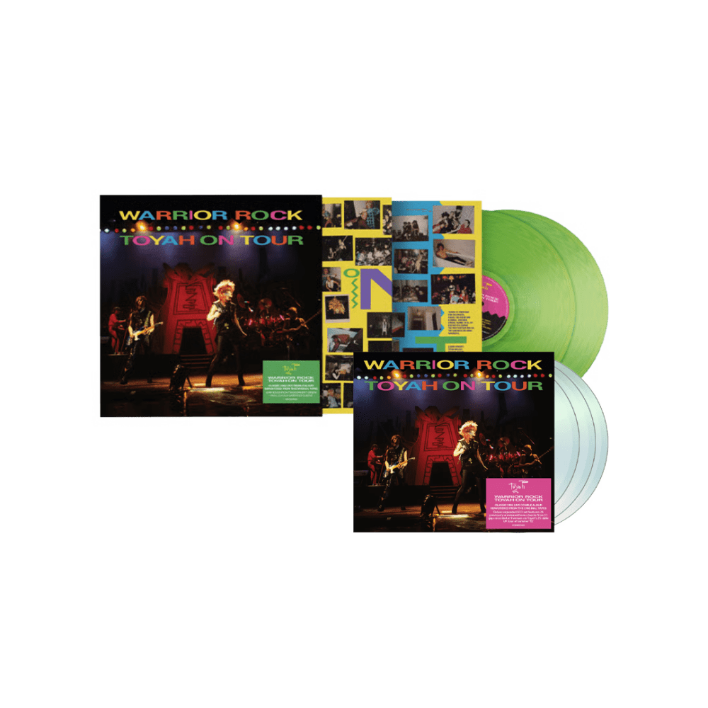 Warrior Rock - Toyah On Tour Transparent Green 2LP + 3CD by Toyah