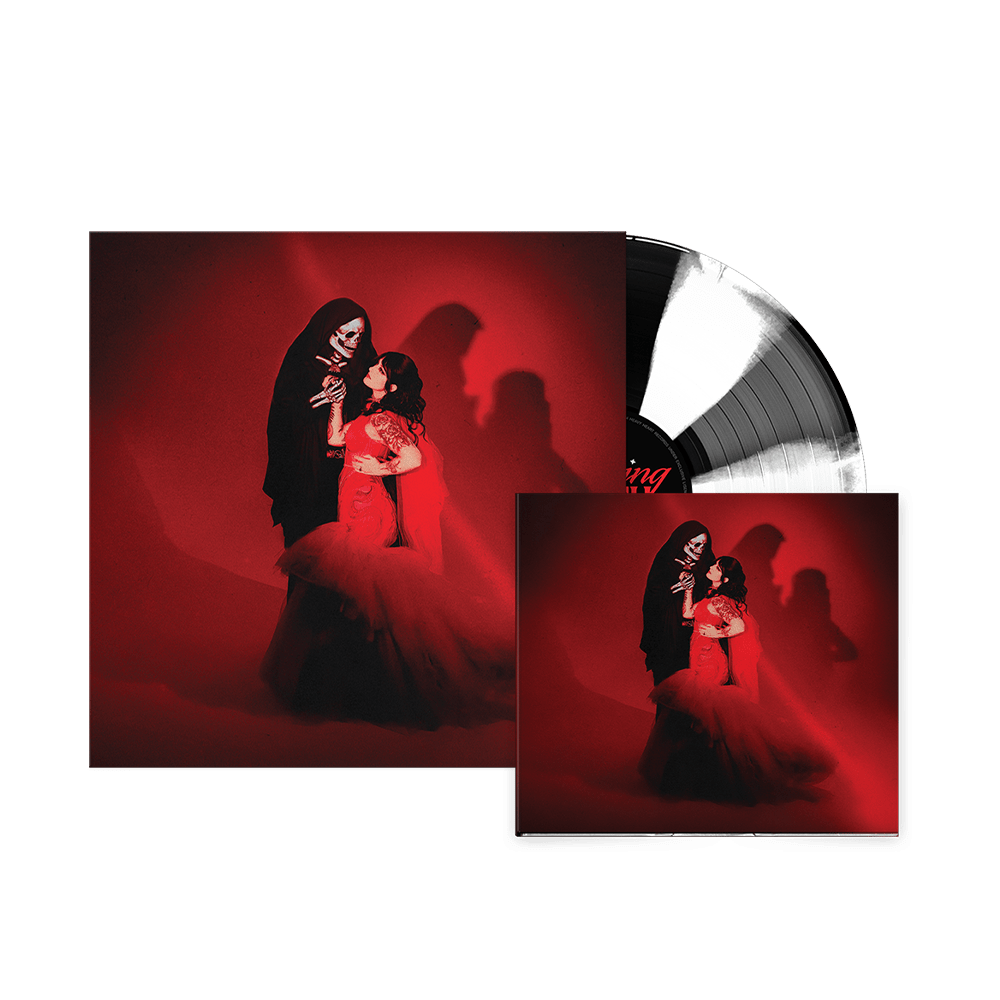 Kissing Death Black and White Cornetto Vinyl + CD by Mothica