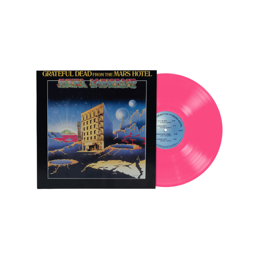 From The Mars Hotel 50th Anniversary Neon Pink Vinyl by Grateful Dead