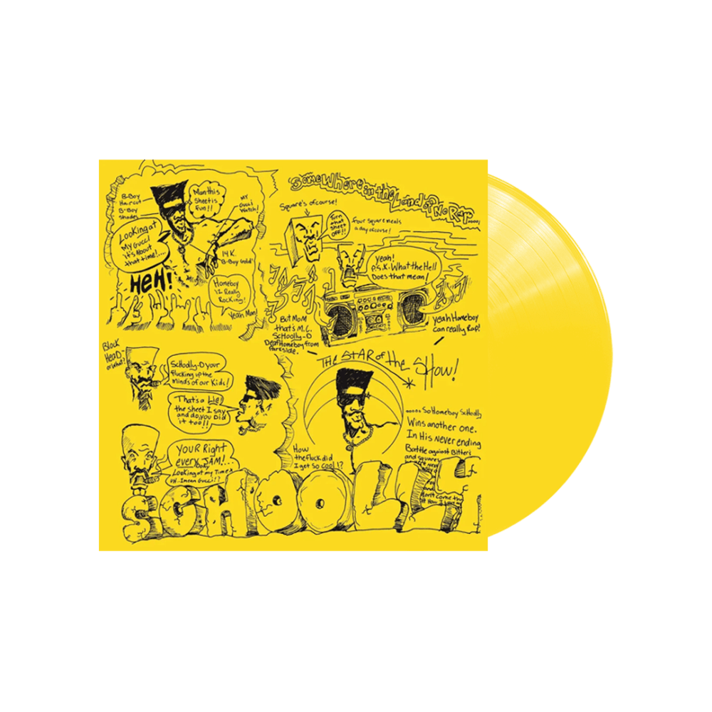 Saturday Night! The Album RSD 2024 Lemon Pepper Vinyl by Schoolly D