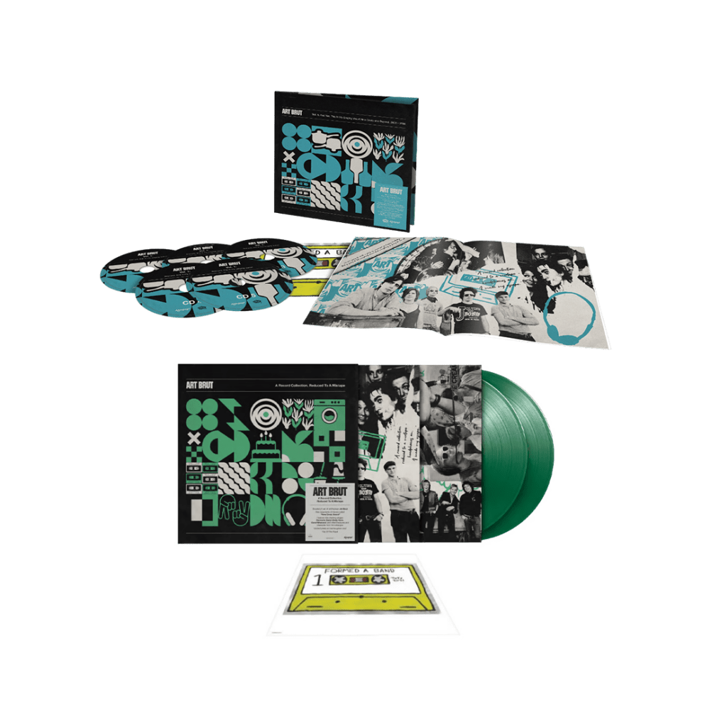 Art Brut Bundle Signed 5CD + Green 2LP by Art Brut
