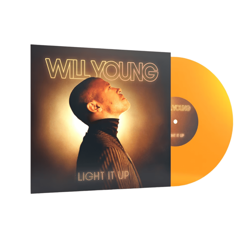 Light It Up Orange Vinyl by Will Young