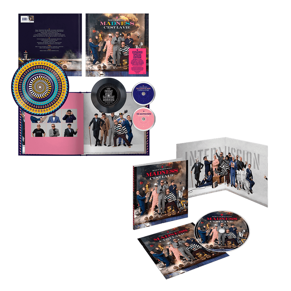 Theatre of the Absurd Presents C'est La Vie (Enhanced Edition) Vinyl Bookpack + (Standard Edition) CD - Madness