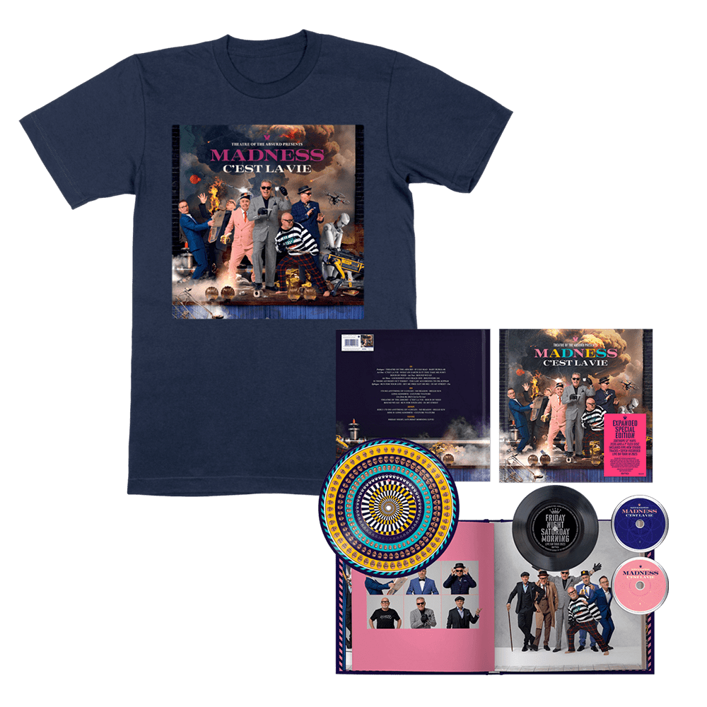 Theatre of the Absurd Presents C'est La Vie (Enhanced Edition) Vinyl Bookpack + T-Shirt by Madness