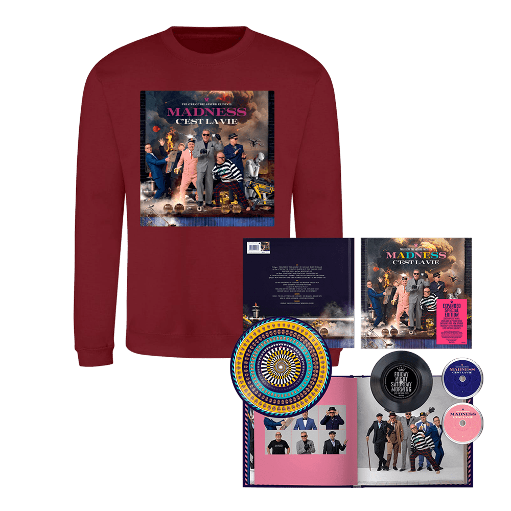 Theatre of the Absurd Presents C'est La Vie (Enhanced Edition) Vinyl Bookpack + Longsleeve by Madness
