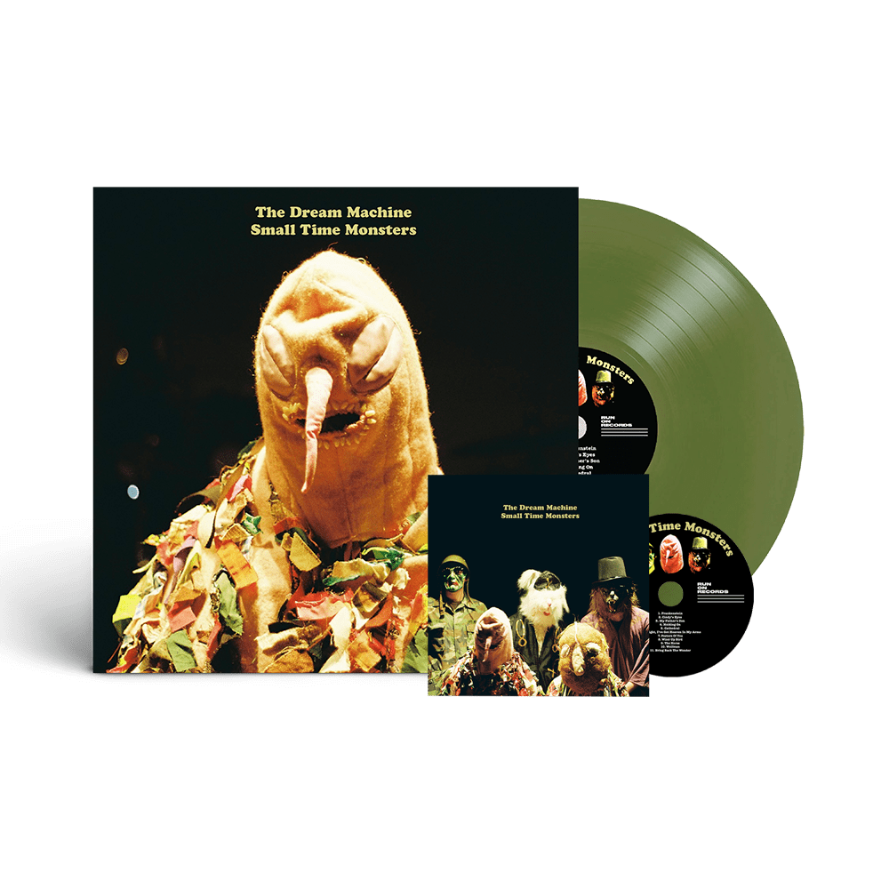 Small Time Monsters Golden Bough Edition Vinyl (Choice of Alternative Cover) + CD with Signed Print by The Dream Machine