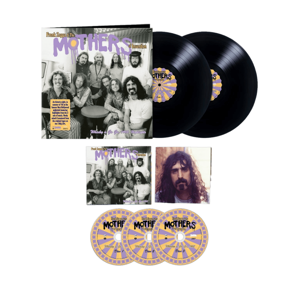 Whiskey a Go Go 1968 2LP + 3CD by Frank Zappa & The Mothers of Invention
