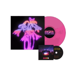 Dancing On The Frontline Transparent Neon Pink Vinyl + Blu-Ray Vinyl by Enter Shikari