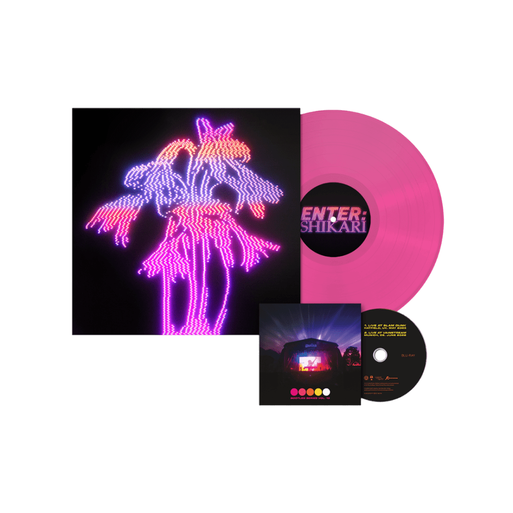 Dancing On The Frontline Transparent Neon Pink Vinyl + Blu-Ray Vinyl - Enter Shikari