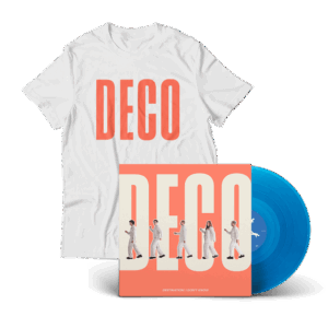Destination: I Don't Know Transparent Blue Splatter Vinyl + T-Shirt by Deco