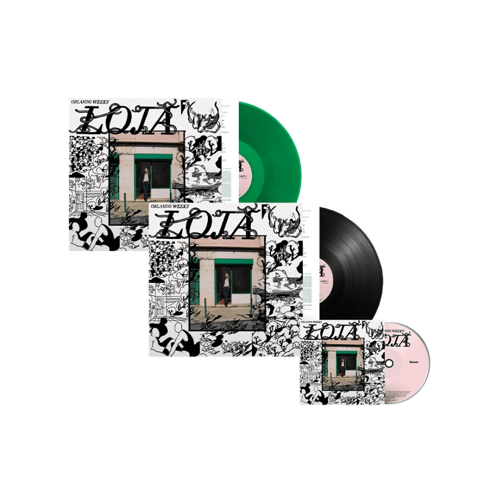 LOJA Green Heavyweight Vinyl + Standard Heavyweight Vinyl + CD by Orlando Weeks
