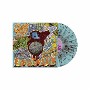 Eggsistentialism Transparent Blue & Coffee Splatter Vinyl by The Lovely Eggs