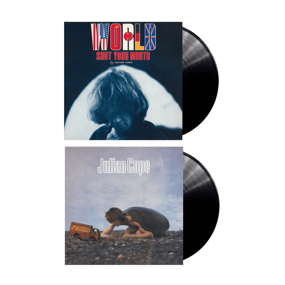 World Shut Your Mouth + Fried Heavyweight Vinyl by Julian Cope