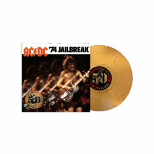 74 Jailbreak 50th Anniversary Gold Vinyl by AC/DC