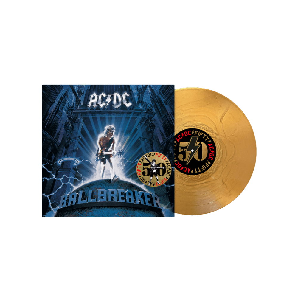 Ballbreaker 50th Anniversary Gold Vinyl by AC/DC