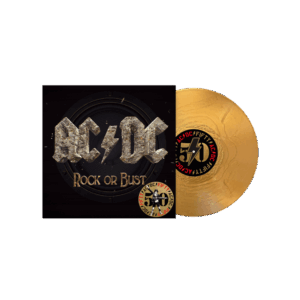 Rock or Bust 50th Anniversary Gold Vinyl - AC/DC