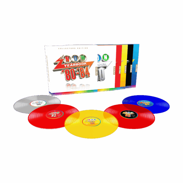 NOW – Yearbook 1980-1984: Vinyl Extra Vol.2 Coloured 5LP Boxset - Various Artists