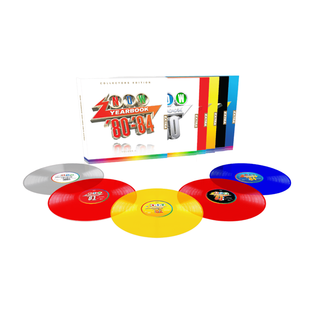 NOW - Yearbook 1980-1984: Vinyl Extra Vol.2 Coloured 5LP Boxset by Various Artists