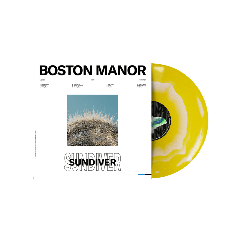 Sundiver Yellow & White Inkspot Vinyl by Boston Manor
