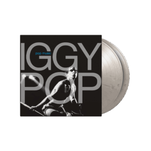 Pop Music Grey Double Heavyweight Vinyl by Iggy Pop