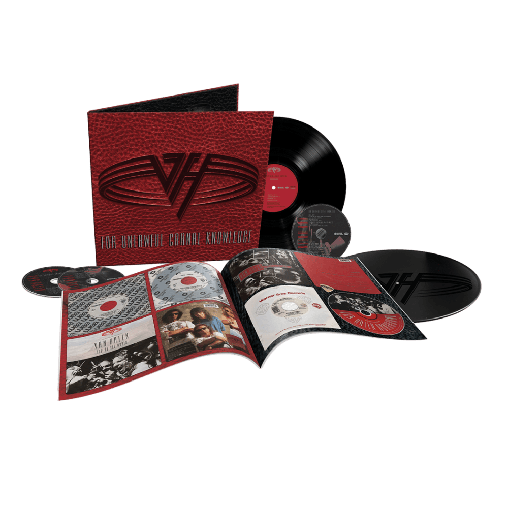 For Unlawful Carnal Knowledge Expanded Edition 2LP + 2CD + Blu-Ray Boxset by Van Halen