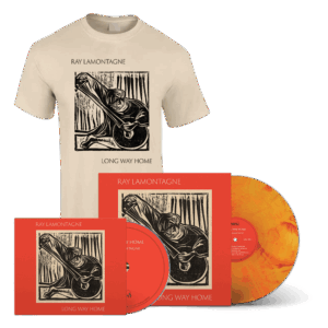 Long Way Home CD + Sunspot Vinyl + T-Shirt - Ray LaMontagne