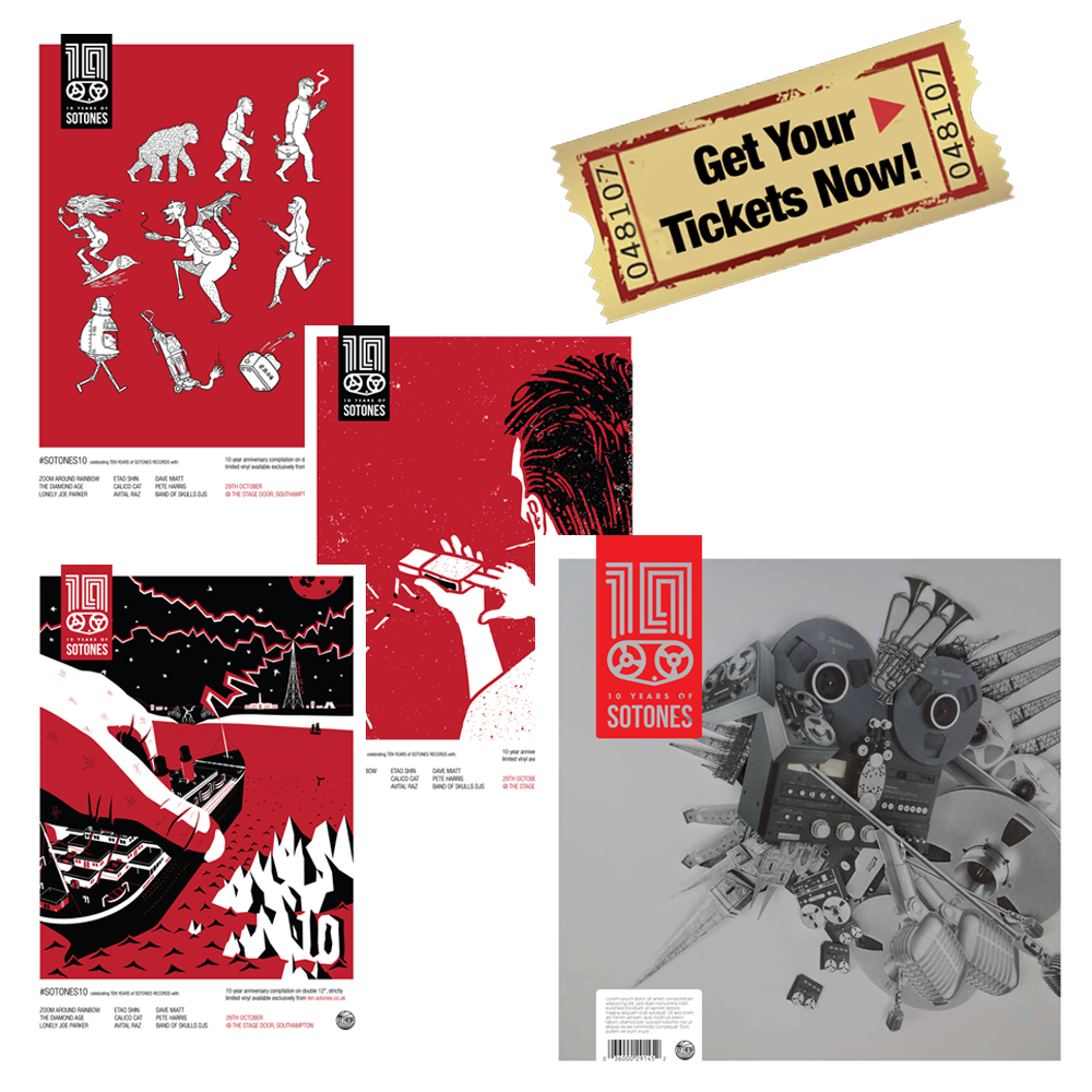 Sotones Ten Vinyl + Free Download + Poster by Sotones