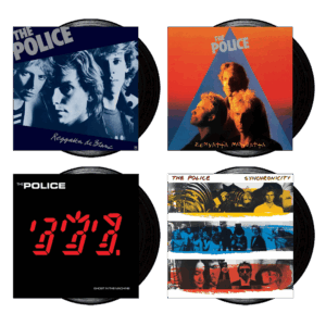 Reggatta De Blanc Vinyl + Zenyatta Mondatta Vinyl + Synchronicity Vinyl + Ghost In The Machine Vinyl - The Police