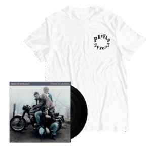 Steve McQueen (Remastered) Heavyweight Vinyl + White T-Shirt by Prefab Sprout