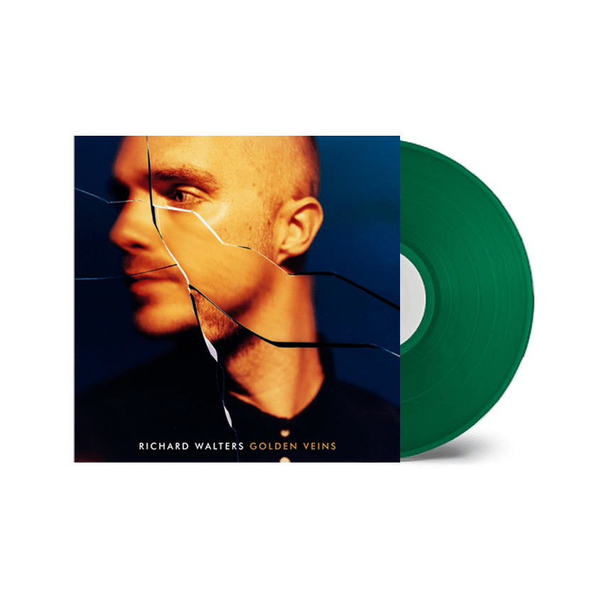 Golden Veins Green Transparent Vinyl by Richard Walters