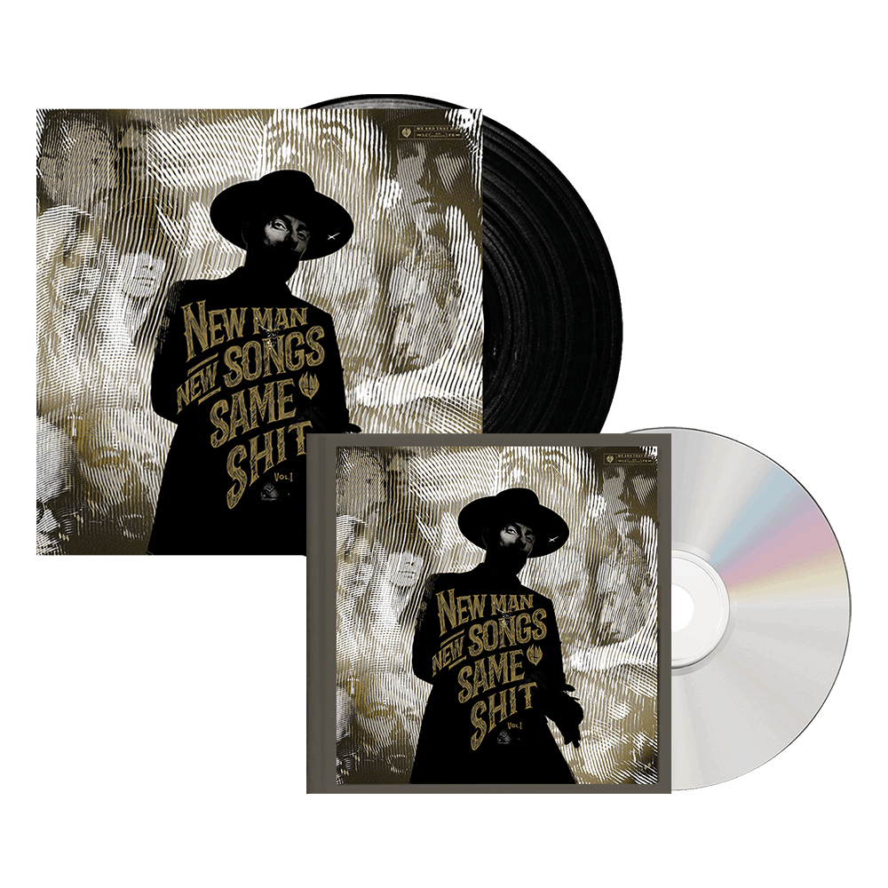 New Man, New Songs, Same Shit: Vol.1 Vinyl + CD Book Album Bundle by Me & That Man