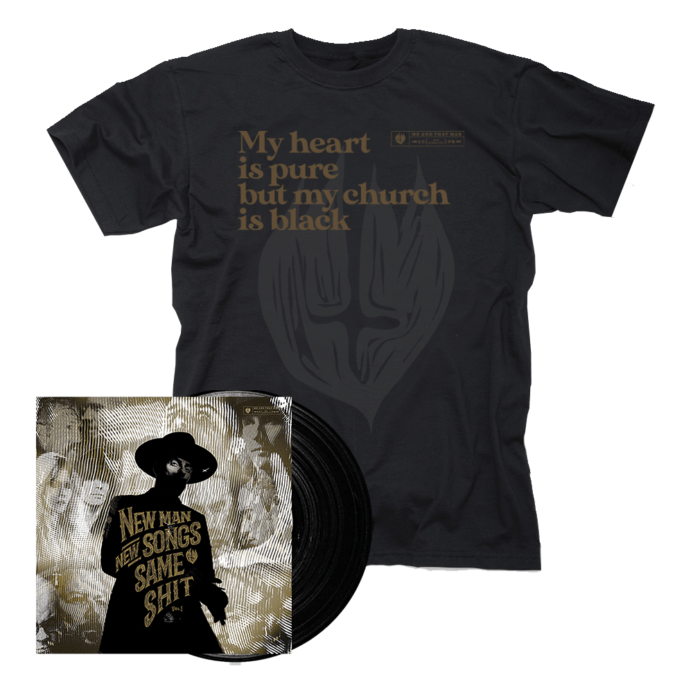 New Man, New Songs, Same Shit: Vol.1 Vinyl + T-Shirt Bundle by Me & That Man