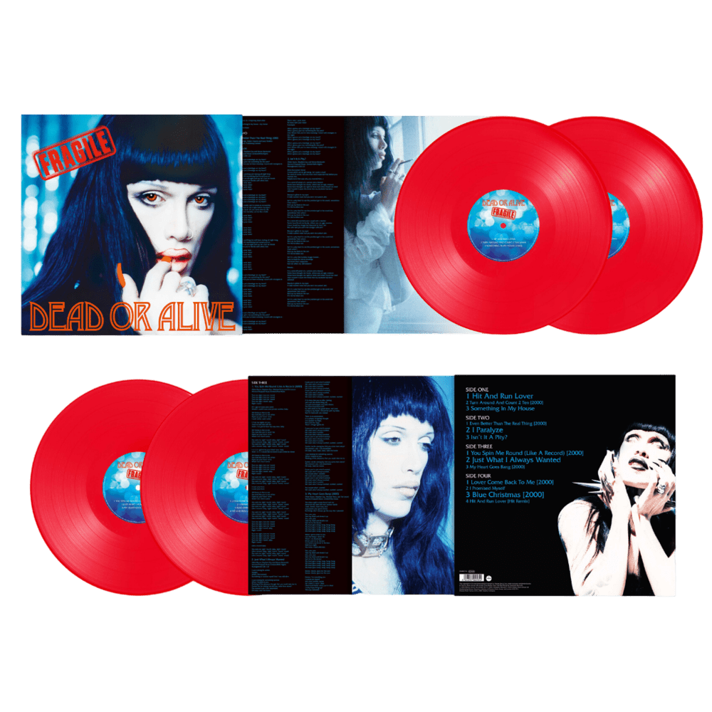 Fragile (20th Anniversary Edition) Red Double Heavyweight Vinyl by Dead Or Alive