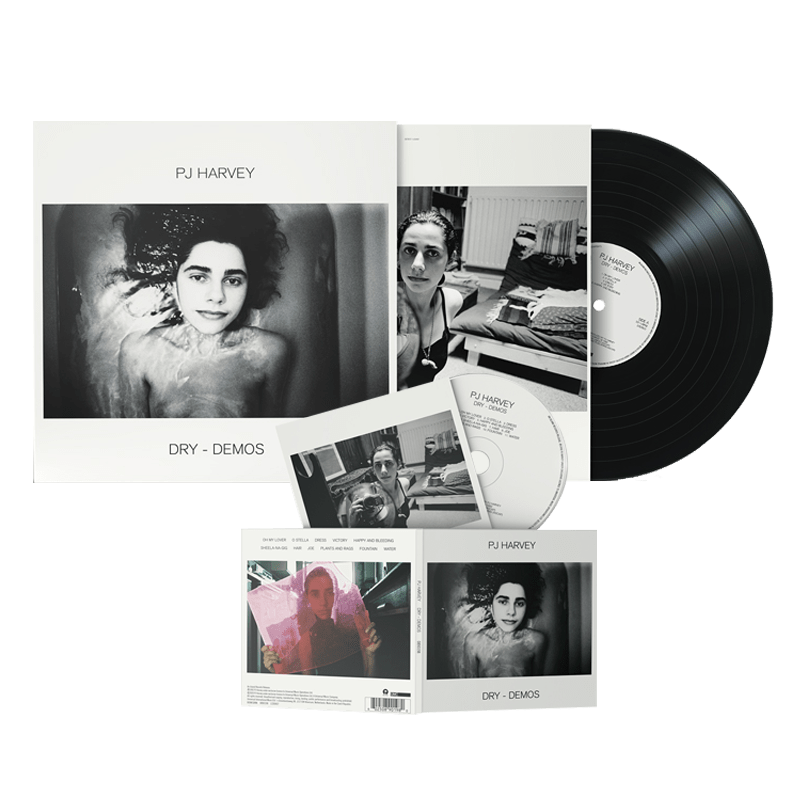 Dry: Demos Bundle CD + Vinyl by PJ Harvey