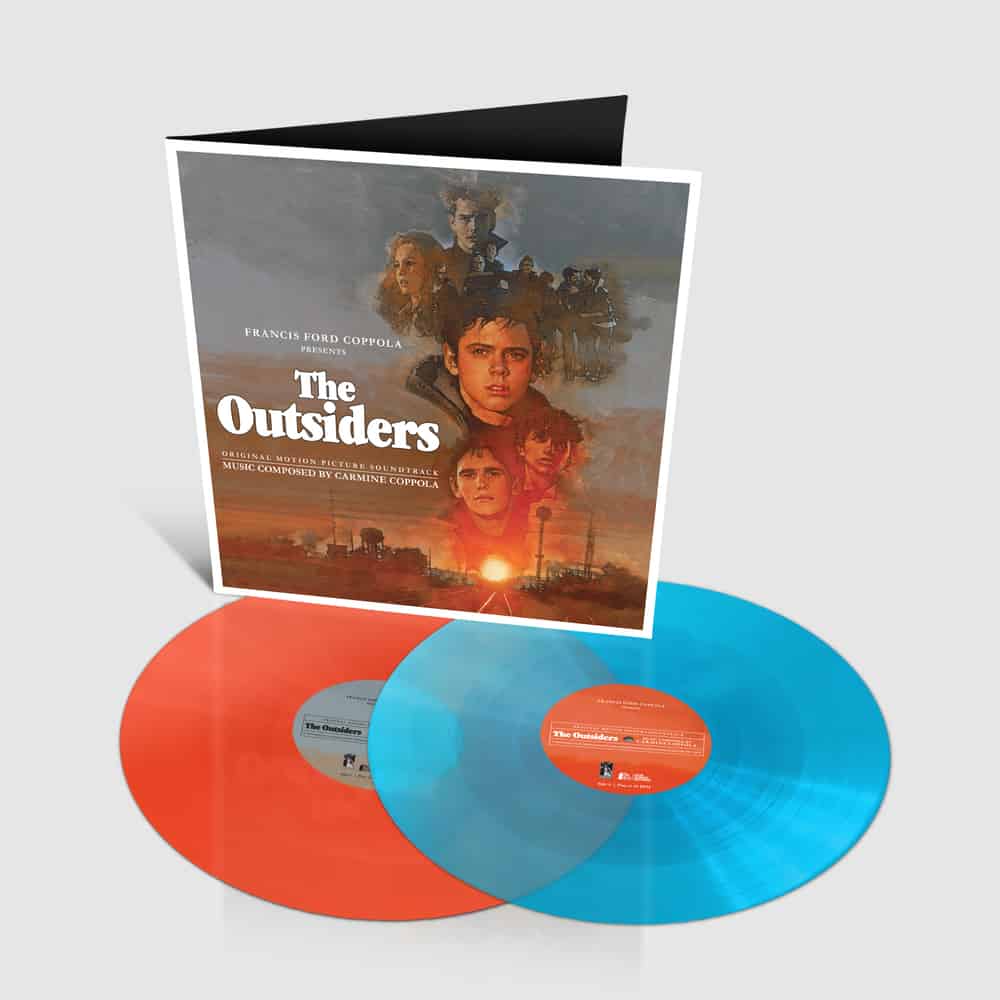 The Outsiders Coloured Double Heavyweight Vinyl by Original Soundtrack