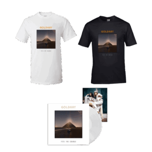 Feel The Change - White Gatefold Vinyl + T-Shirt Bundle by Goldray