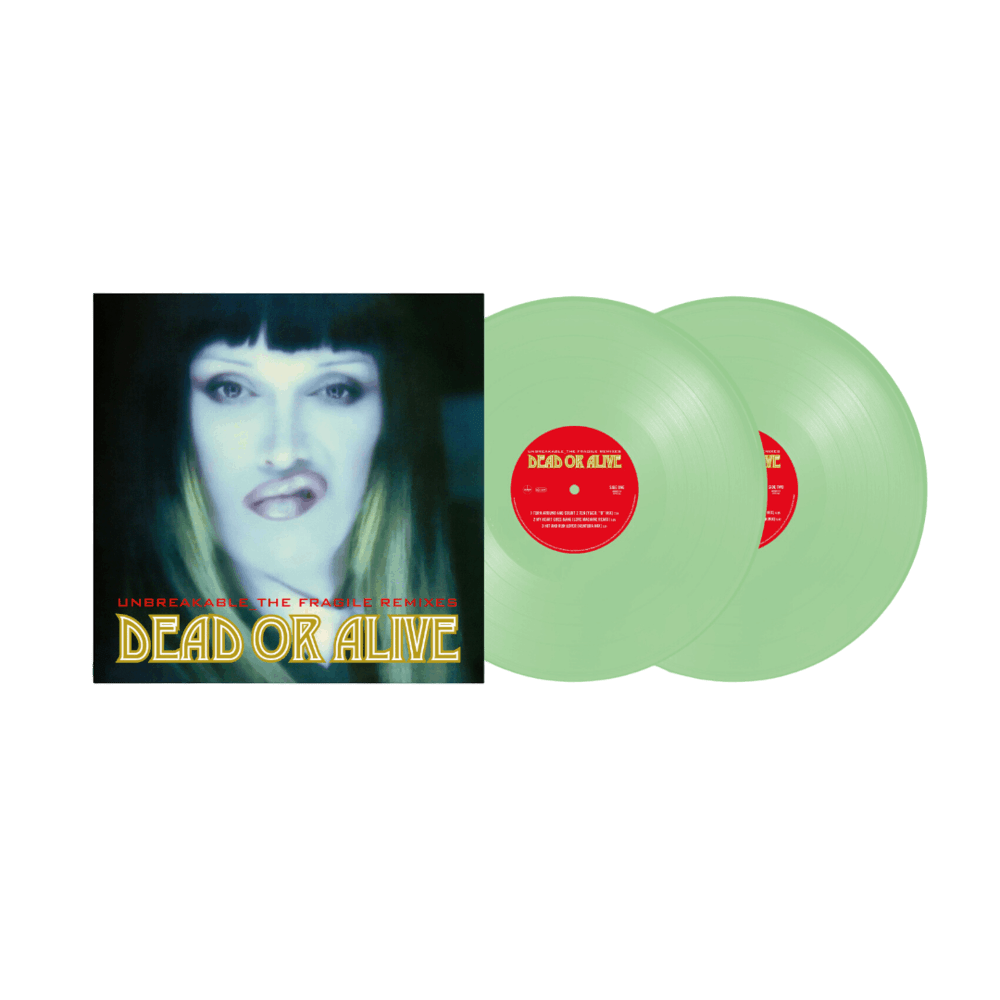 Unbreakable - The Fragile Mixes Green Double Heavyweight Vinyl by Dead Or Alive