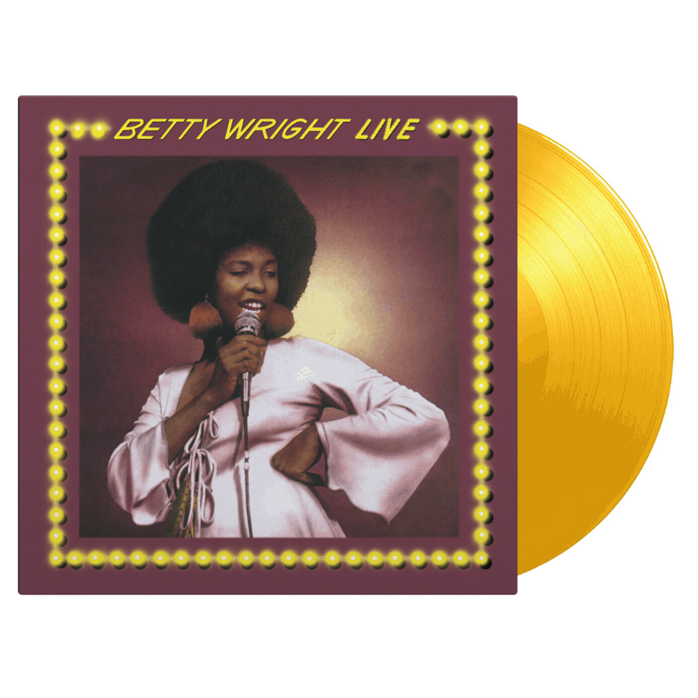 Betty Wright Live Expanded Coloured Heavyweight Vinyl by Betty Wright