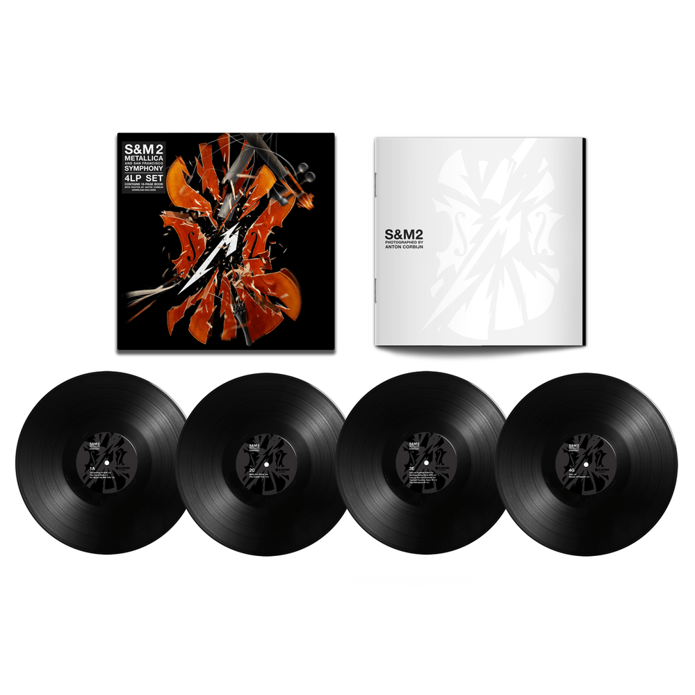 S&M2 4LP Black Boxset by Metallica